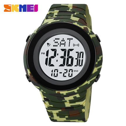 Men's Digital Sports Watch, Waterproof LED Alarm Multifunction Watch