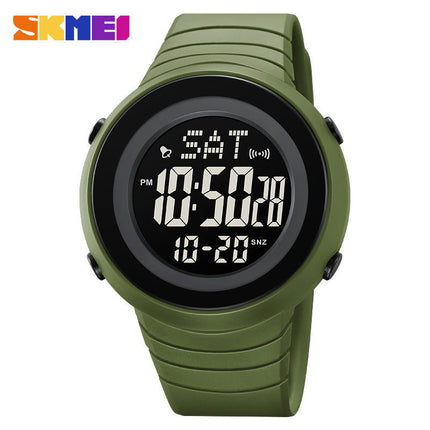 Men's Digital Sports Watch, Waterproof LED Alarm Multifunction Watch