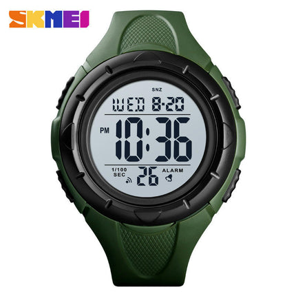 Men's Digital Sports LED Electronics Watches Waterproof Alarm Stopwatch Watch