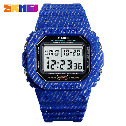 Men's Digital Watch Waterproof Sports Wrist Watches for Men with Stopwatch, Alarm