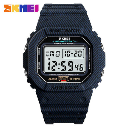 Men's Digital Watch Waterproof Sports Wrist Watches for Men with Stopwatch, Alarm