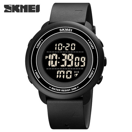 Men's Digital Sports LED Watches Waterproof Stopwatch Luminous Alarm Wristwatches