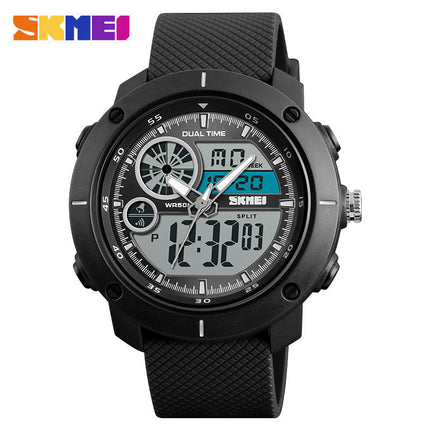 Men's Digital Sports Outdoor Waterproof Watches with Alarm Multifunction LED