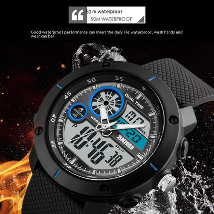 Men's Digital Sports Outdoor Waterproof Watches with Alarm Multifunction LED