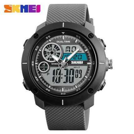 Men's Digital Sports Outdoor Waterproof Watches with Alarm Multifunction LED