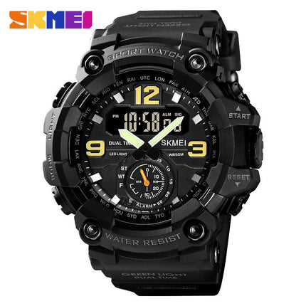 Men's Outdoor Waterproof Sports Wrist Watch Multi Function LED Alarm Digital Watches