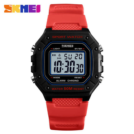 Men's Sport Digital Watches, Waterproof Outdoor Sport Watch with LED Backlight/Alarm