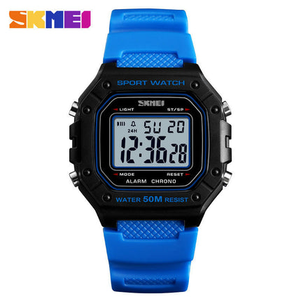 Men's Sport Digital Watches, Waterproof Outdoor Sport Watch with LED Backlight/Alarm