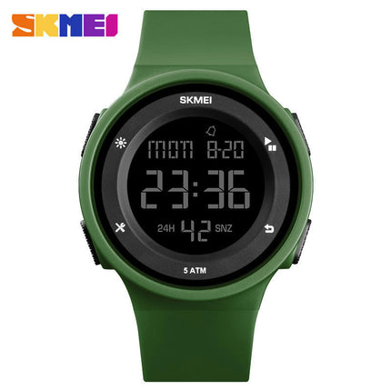 Men's Women's Digital Sports LED Electronics Watches Waterproof Alarm Back Light Watch