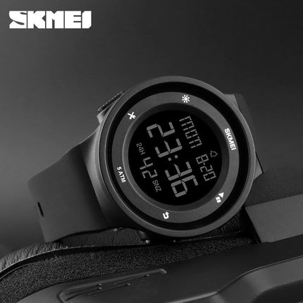 Men's Women's Digital Sports LED Electronics Watches Waterproof Alarm Back Light Watch