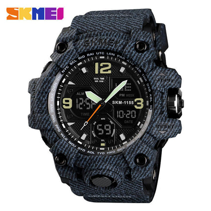 Men's Sports Watches Waterproof Analog Digital Sports Electronic Watch