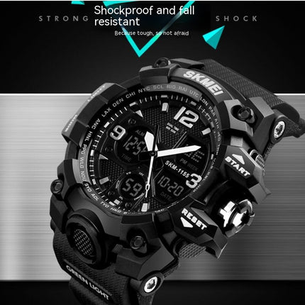 Men's Sports Watches Waterproof Analog Digital Sports Electronic Watch