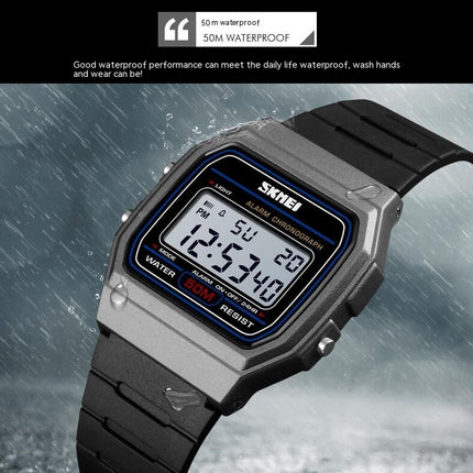 Outdoor Sports Watches Men Women Waterproof LED Electronic Student Wrist Watch