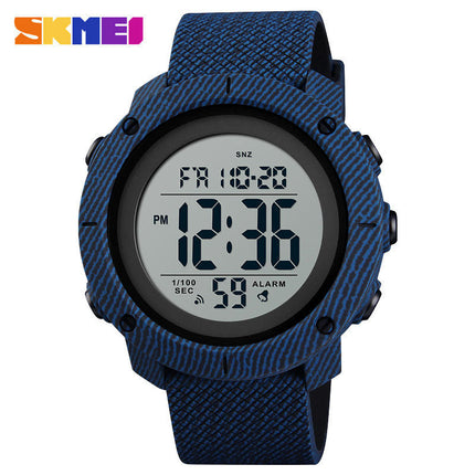 Men's Digital Sports Watch Waterproof Watches for Men with Stopwatch Alarm LED Back Light