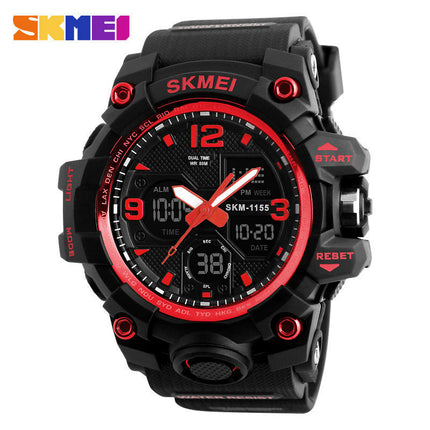 Men's Analog Sports Watch Outdoor Waterproof LED Digital Electronic Watches