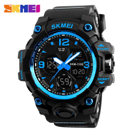 Men's Analog Sports Watch Outdoor Waterproof LED Digital Electronic Watches