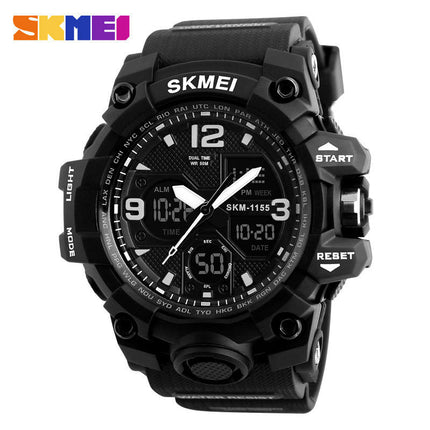 Men's Analog Sports Watch Outdoor Waterproof LED Digital Electronic Watches