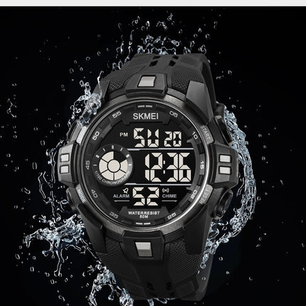 Men's Sports Watches Multifunctional Waterproof LED Alarm Backlight Stopwatch Digital Watch