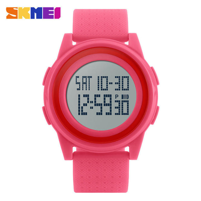 Sports Waterproof Digital Watches with Wide-Angle Display Wrist Watch for Men Women