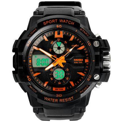 Men's Watches Outdoor Waterproof Sports Wrist Watch Multi Function Watches