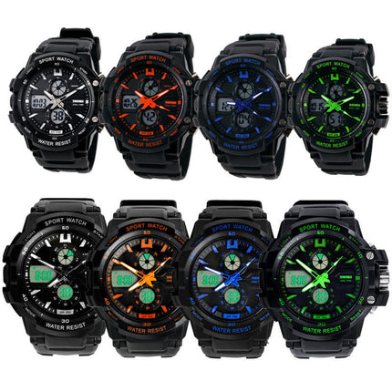 Men's Watches Outdoor Waterproof Sports Wrist Watch Multi Function Watches