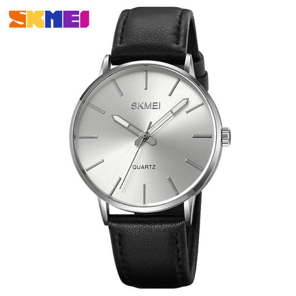 Men's Quartz Watch Waterproof Leather Men's Wrist Watch