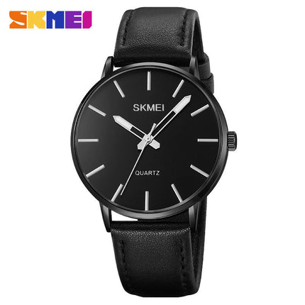 Men's Quartz Watch Waterproof Leather Men's Wrist Watch