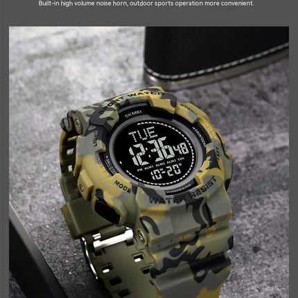 Men's Digital Watch Sports Outdoor Waterproof Watches Multi Function LED Watches