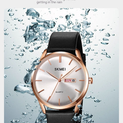 Men's Watches with Date Calendar, Business Casual Quartz Waterproof