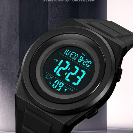 Men's Digital Sports Electronic Watch Waterproof Wrist Watches for Men with Stopwatch Alarm