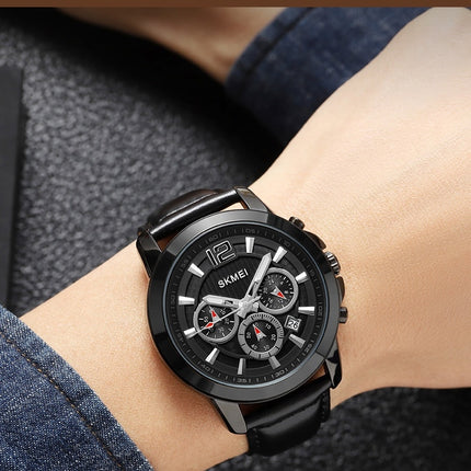 Mens Watches Waterproof Multifunction Watches for Men Quartz Wrist Watch