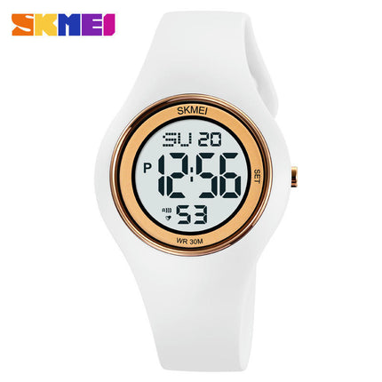 Outdoor Sport Women Watches Calendar Week Display Waterproof LED Digital Watch