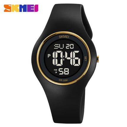 Outdoor Sport Women Watches Calendar Week Display Waterproof LED Digital Watch