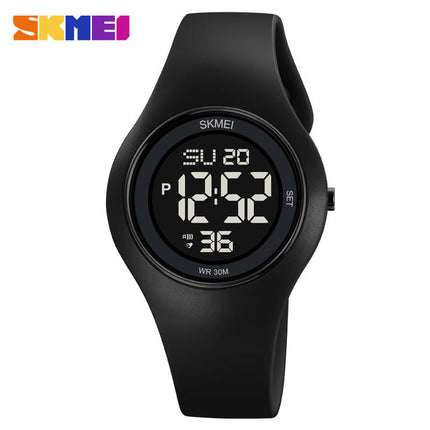 Outdoor Sport Women Watches Calendar Week Display Waterproof LED Digital Watch