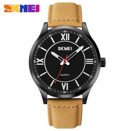 Men's Watches Quartz Analog Wrist Watch for Men Waterproof Belt Wristwatch