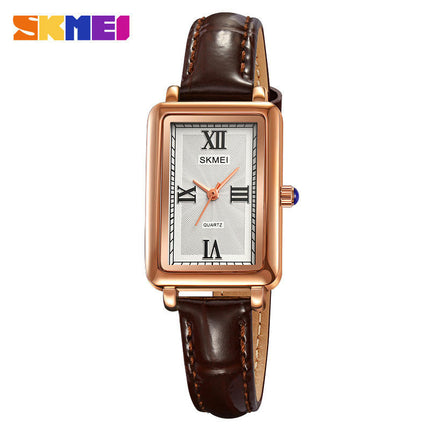 Women Rectangle Watches Analogue Quartz Waterproof Wrist Watch