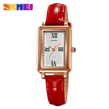 Women Rectangle Watches Analogue Quartz Waterproof Wrist Watch