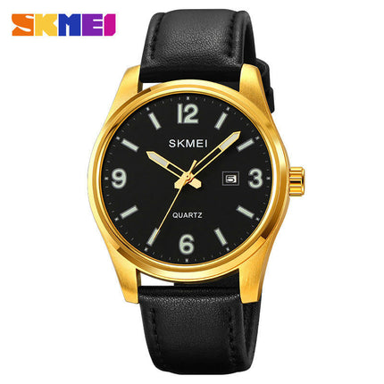 Men's Watches with Calendar, Business Casual Quartz Waterproof Watch