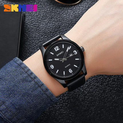 Men's Watches with Calendar, Business Casual Quartz Waterproof Watch