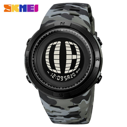 Men's Digital Watches Waterproof LED Backlight Multifunction Sport Wristwatch