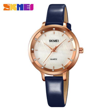 Women Wrist Watch, Lady Simple Leather Quartz Watches Waterproof Analog Watches