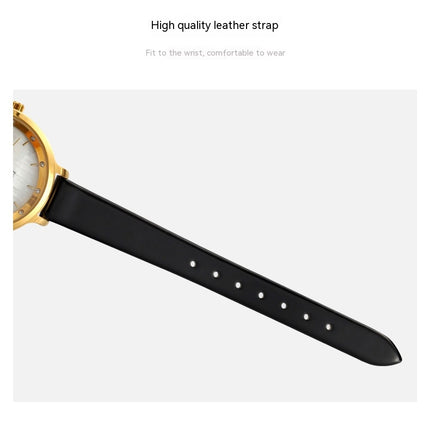 Women Wrist Watch, Lady Simple Leather Quartz Watches Waterproof Analog Watches