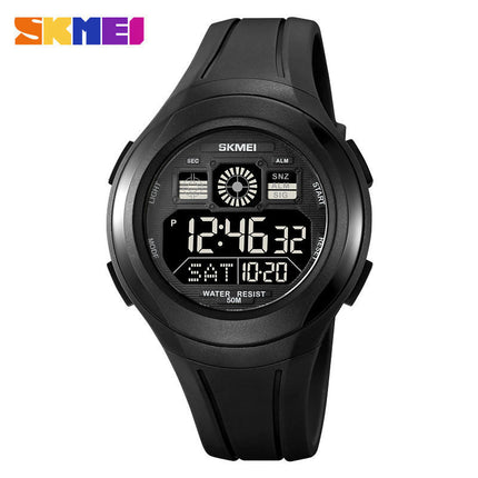 Men's Outdoor Sports Multifunction LED Digital Waterproof Watches