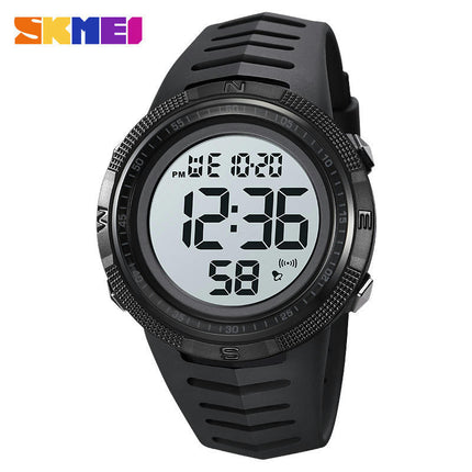 Men's Digital Sports Watch LED Screen Watches for Men Waterproof Luminous Alarm Watch