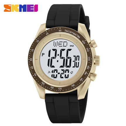 Men's Digital Watch Electronic Waterproof Wrist Watches for Men with Alarm LED Backlight