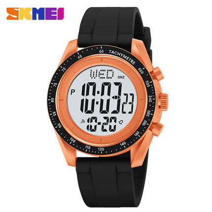 Men's Digital Watch Electronic Waterproof Wrist Watches for Men with Alarm LED Backlight