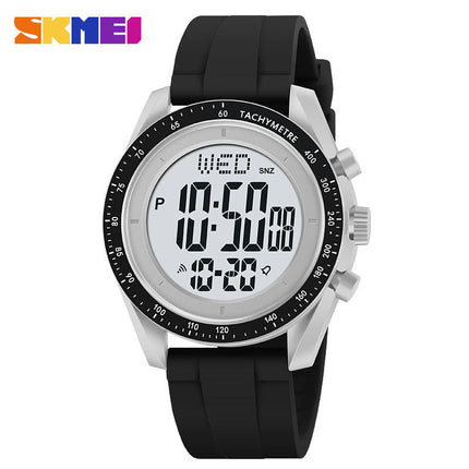 Men's Digital Watch Electronic Waterproof Wrist Watches for Men with Alarm LED Backlight