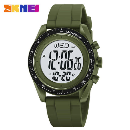 Men's Digital Watch Electronic Waterproof Wrist Watches for Men with Alarm LED Backlight