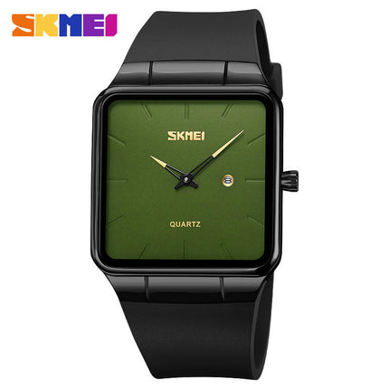 Square Watches for Men Waterproof Casual Fashion Analog Quartz Wrist Watch