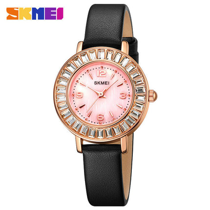 Fashion Women Wrist Watch, Lady Leather Quartz Watches Waterproof Analog Watches